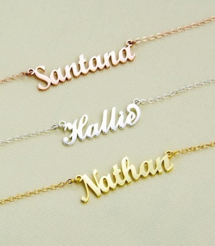 Customized Name Pendant