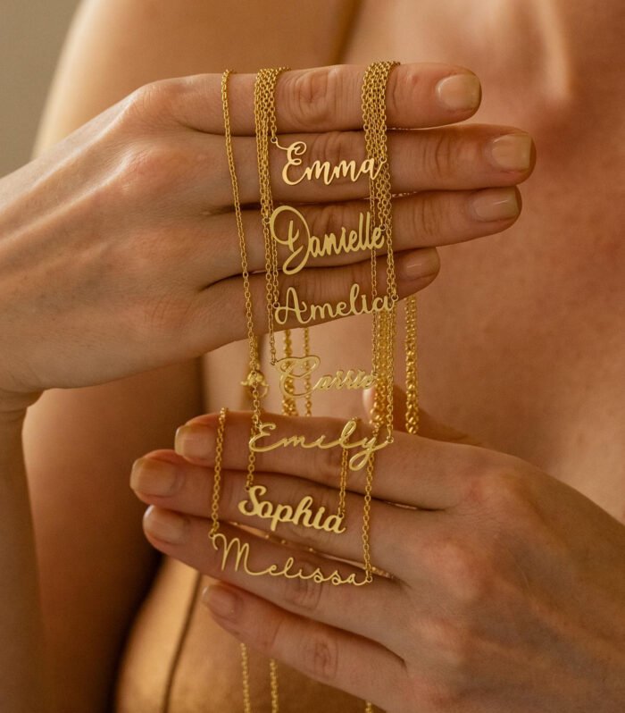 Personalized Minimalist Name Necklace